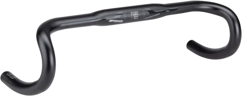 Load image into Gallery viewer, Full Speed Ahead Gossamer Compact Drop Handlebar - Aluminum 31.8mm 44cm BLK
