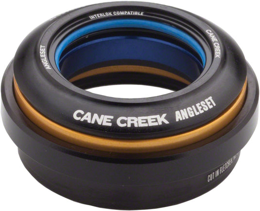 Cane Creek AngleSet Headset Complete ZS44/28.6/H13 | EC56/40/H15 Black