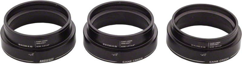 Load image into Gallery viewer, Cane Creek AngleSet Headset Complete ZS44/28.6/H13 | EC56/40/H15 Black
