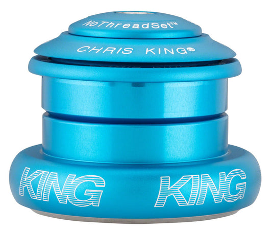 Chris King InSet i7 Headset - 1-1/8 - 1.5" 44/44mm Matte Turquoise