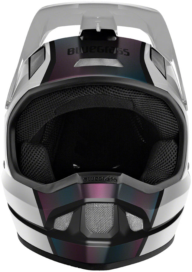 Load image into Gallery viewer, Bluegrass Legit Helmet - White Iridescent Matte X-Small
