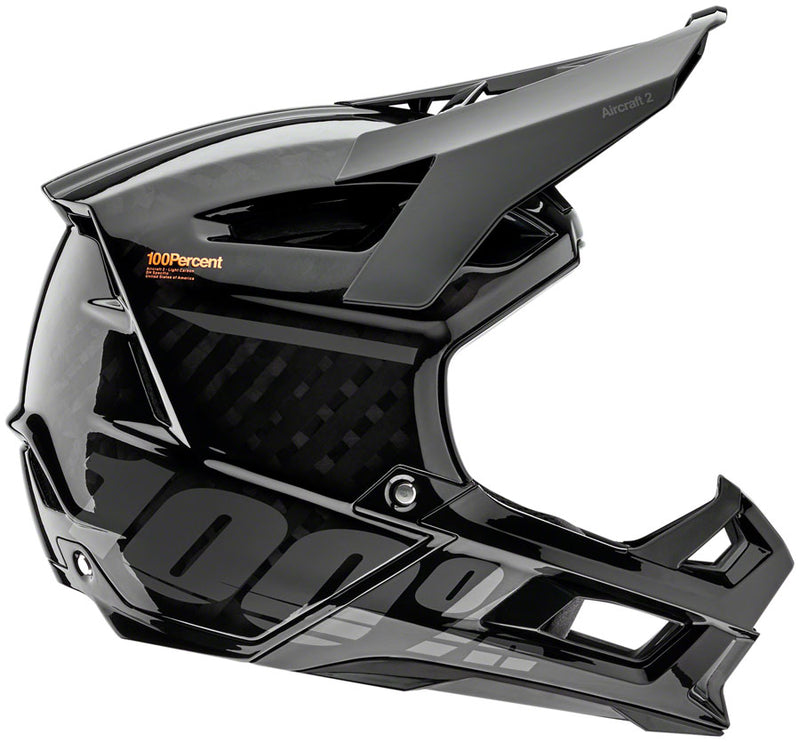 Load image into Gallery viewer, 100% Aircraft 2 Full Face Helmet - Black Small
