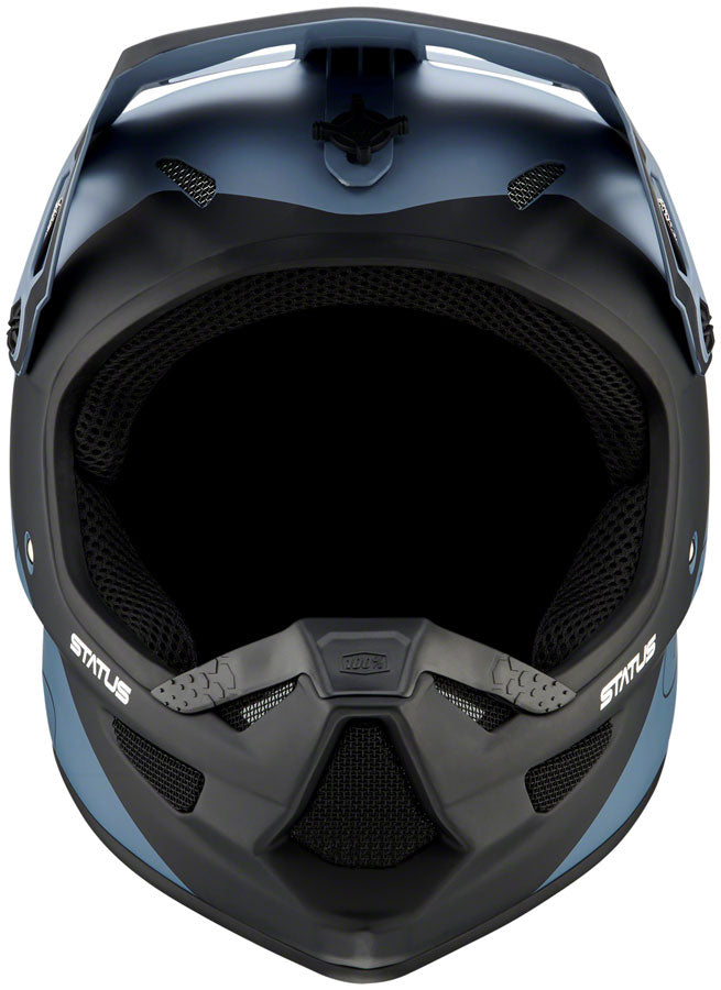 Load image into Gallery viewer, 100% Status Full Face Helmet - Drop/Steel Blue Small
