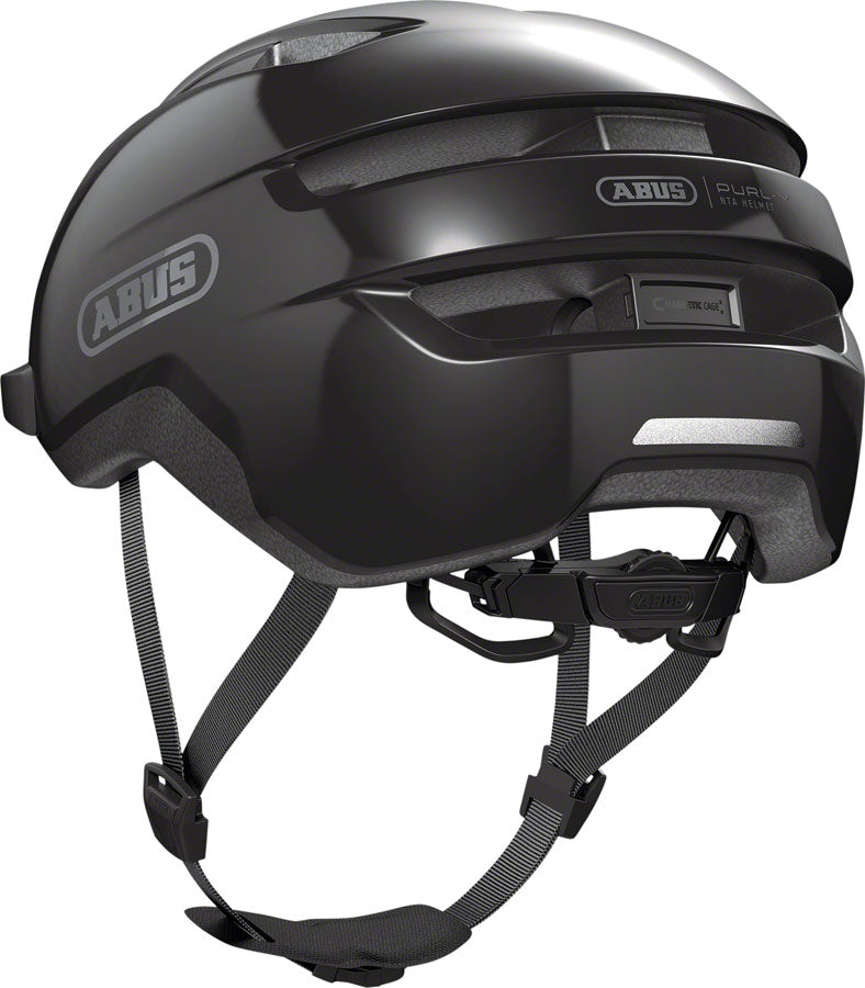 Load image into Gallery viewer, Abus Purl-y Helmet - Shiny Black Large
