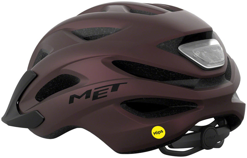 Load image into Gallery viewer, MET Crossover MIPS Helmet - Burgundy One Size
