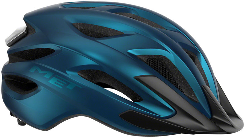 Load image into Gallery viewer, MET Crossover MIPS Helmet - Blue Metallic One Size
