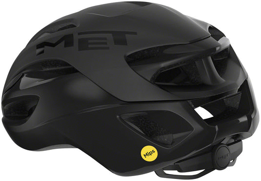 MET Rivale MIPS Helmet - Black Matte/Glossy Medium