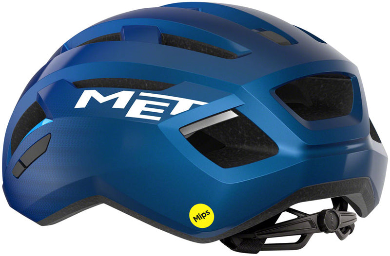 Load image into Gallery viewer, MET Vinci MIPS Helmet - Blue Metallic Glossy Small
