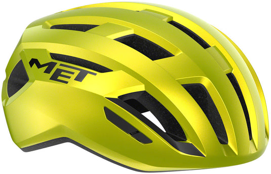 MET Vinci MIPS Helmet - Lime Yellow Metallic Glossy Large