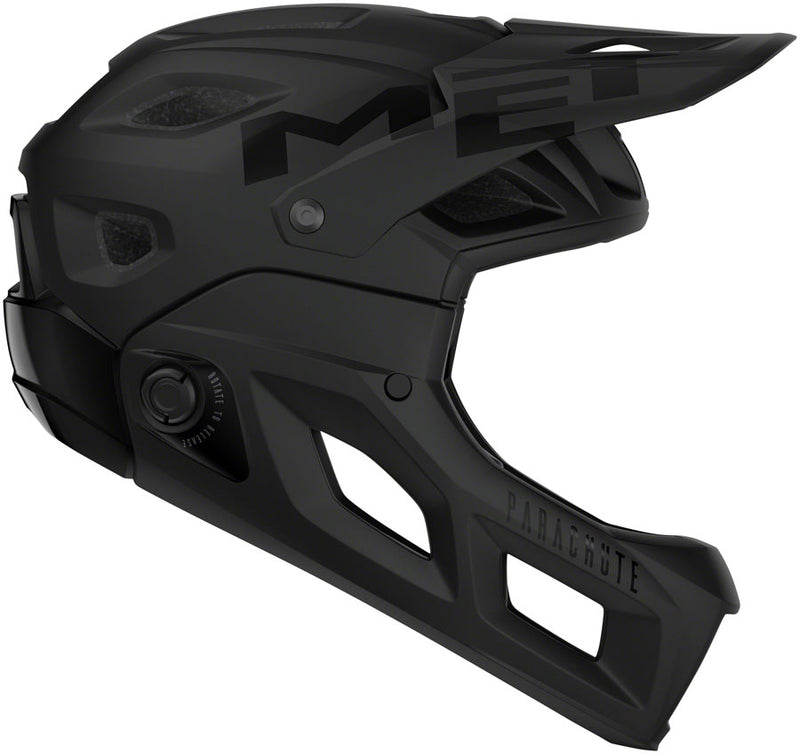 Load image into Gallery viewer, MET Parachute MCR MIPS Helmet - Black Matte/Glossy Large
