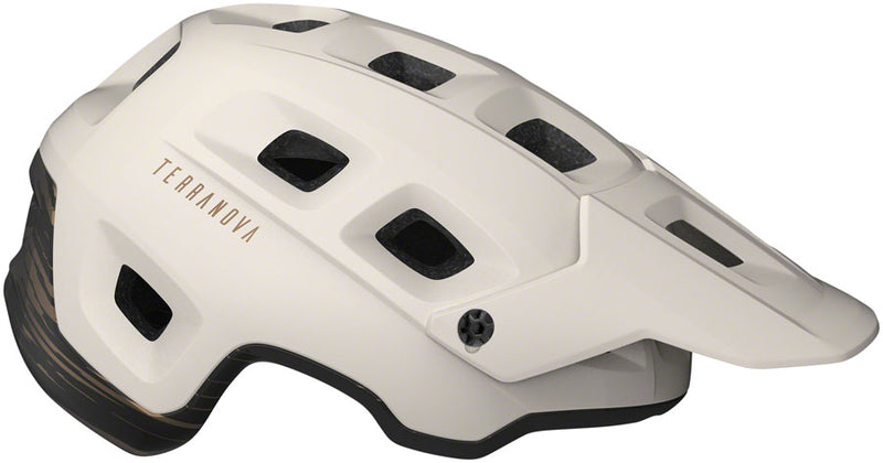 Load image into Gallery viewer, MET Terranova MIPS Helmet - Off-White/Bronze Matte Large

