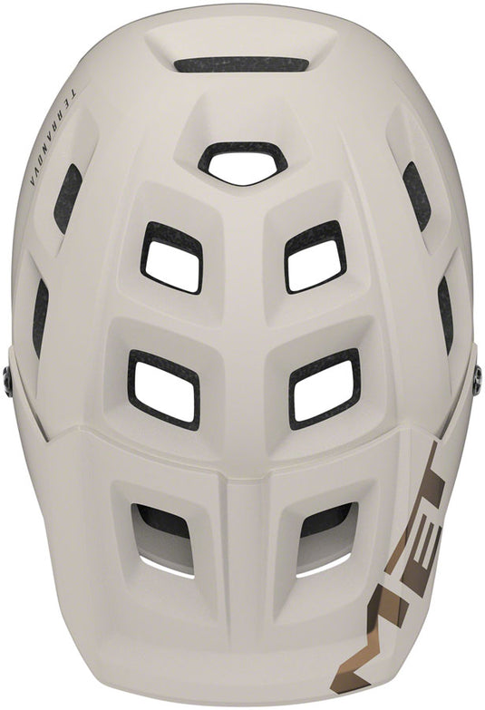 MET Terranova MIPS Helmet - Off-White/Bronze Matte Large