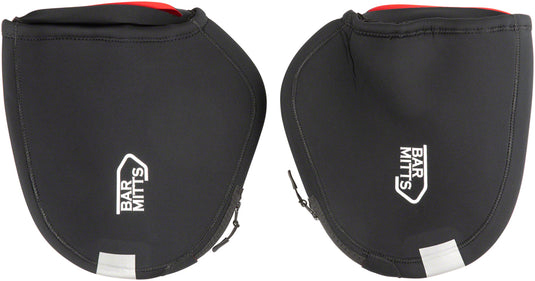 Bar Mitts Dual Position Extreme Road Pogie Handlebar Mittens - Externally Routed Older Shimano BLK