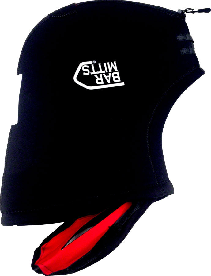 Load image into Gallery viewer, Bar Mitts Extreme Mountain/Flat Bar Pogies - Black Small/Medium
