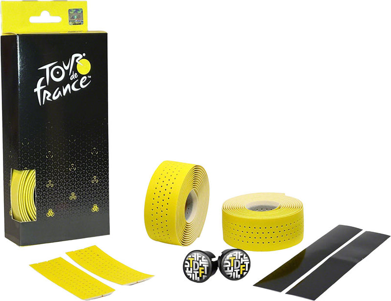 Load image into Gallery viewer, Velox TDF Guidoline Perforated Classic Bar Tape - Yellow
