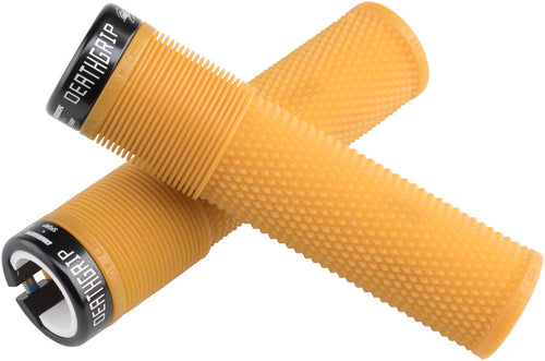 DMR DeathGrip Flangeless Grips - Thick Lock-On Gum