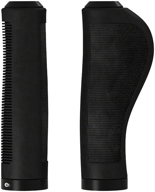 Brooks Ergonomic Rubber Grip - Black 130/130mm