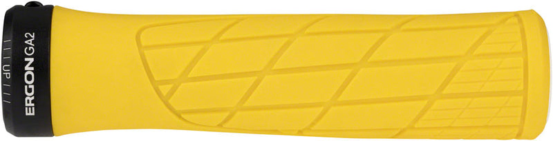 Load image into Gallery viewer, Ergon GA2 Grips - Yellow Mellow Lock-On
