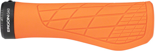 Ergon GA3 Grips - Juicy Orange Lock-On Large