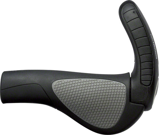 Ergon GP3 Grips - Black/Gray Lock-On Large