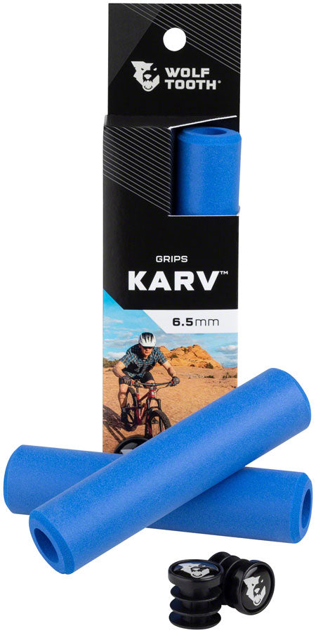 Load image into Gallery viewer, Wolf Tooth Karv Grips - Blue
