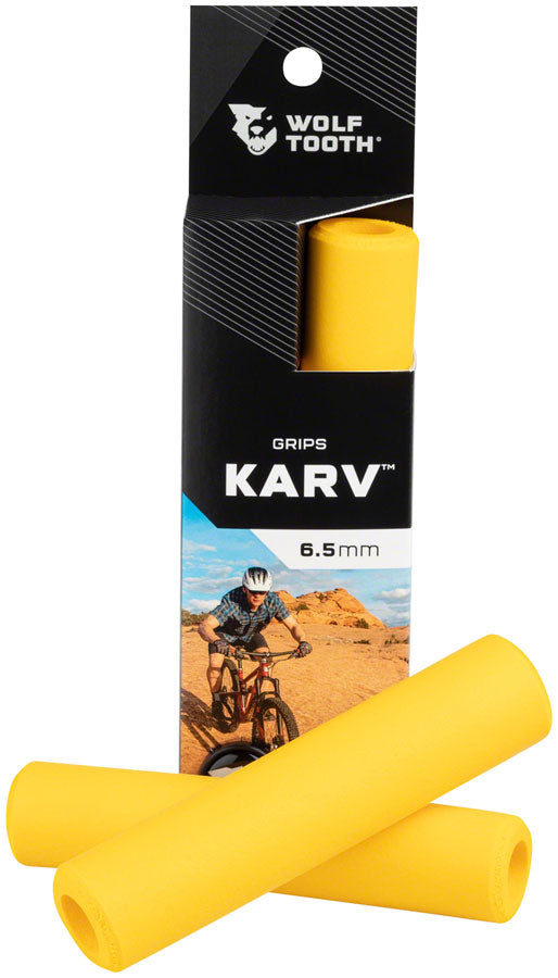 Load image into Gallery viewer, Wolf Tooth Karv Grips - Yellow

