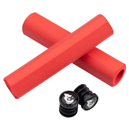 Wolf Tooth Karv Cam Grips - Red