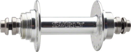 Surly Ultra New Rear Hub - Threaded x 130mm Rim Brake Fixed/Free Silver 32H