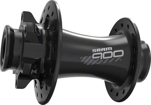 SRAM 900 Front Hub - 15/12/QR x 100mm 6-Bolt Black 28h
