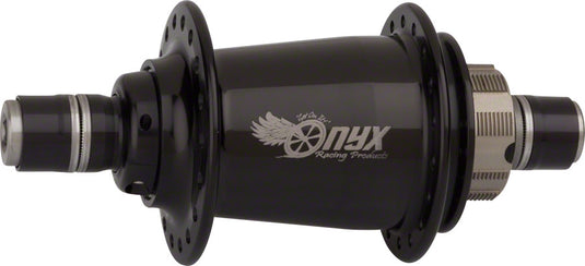 Onyx BMX Ultra Rear Hub - 3/8" 10 x 100mm Rim Brake Black 36H