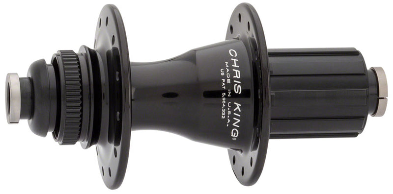 Load image into Gallery viewer, Chris King R45D Rear Hub - 12 x 142mm Center-Lock HG 11 Road Black 24H
