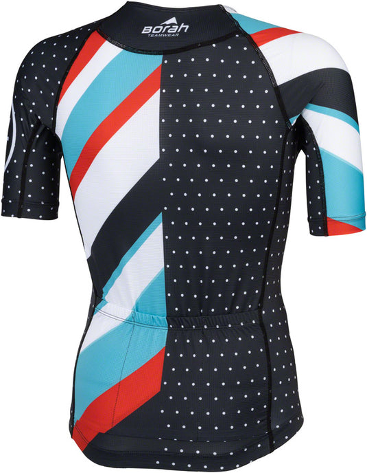 Teravail Waypoint Mens Jersey - Black White Blue Red 3X-Large