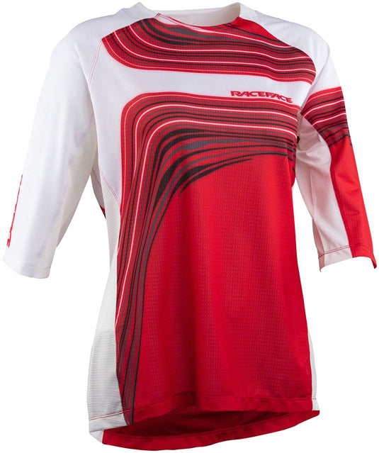 RaceFace Khyber Jersey - Rouge 3/4 Sleeve Womens Small