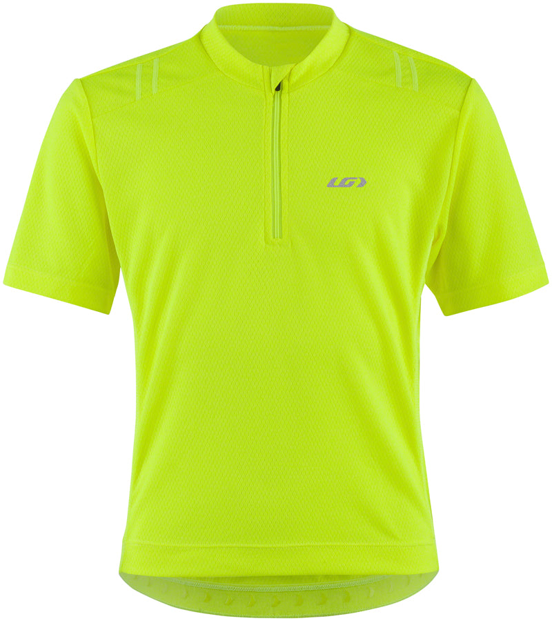 Load image into Gallery viewer, Garneau Lemmon 2 Junior Jersey - Bright Yellow Short Sleeve Youth X-Large
