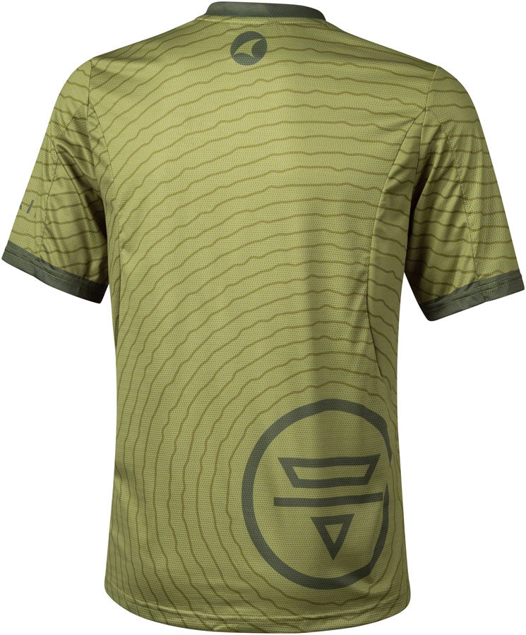 Load image into Gallery viewer, Teravail Monitor Jersey - Olive/Dark Green Mens Small
