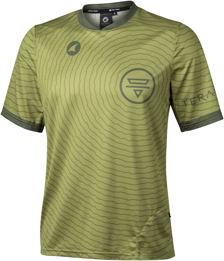 Load image into Gallery viewer, Teravail Monitor Jersey - Olive/Dark Green Mens Small
