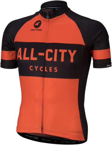 All-City Classic Jersey - Orange Short Sleeve Mens Medium