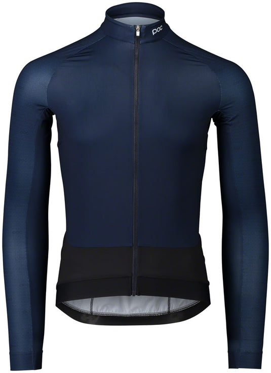 POC Essential Road Jersey - Long Sleeve Navy Small