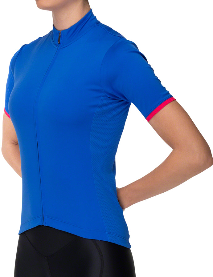 Load image into Gallery viewer, Bellwether Criterium Pro Jersey - True Blue Short Sleeve Womens X-Small
