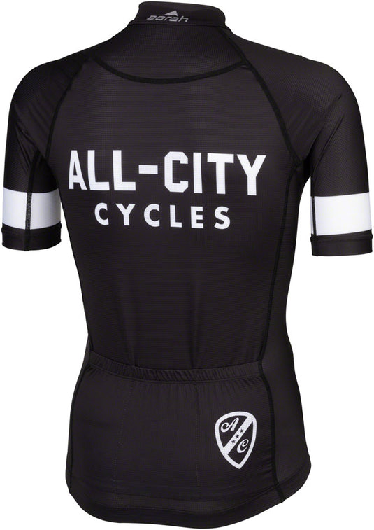 All-City Classic 4.0 Mens Jersey - Black White X-Large