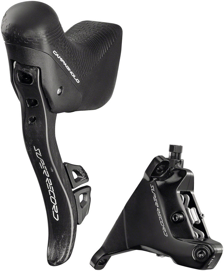 Load image into Gallery viewer, Campagnolo Super Record Ergopower Wireless Control Lever Brake Caliper - Left/Front 12-Speed 160mm Hydraulic Disc Brake Caliper
