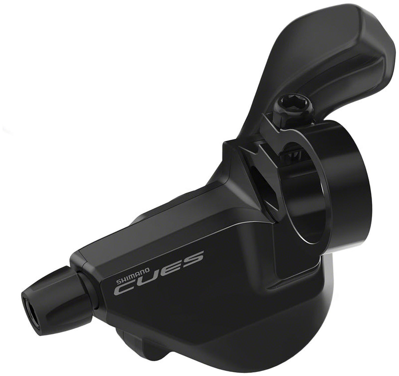 Load image into Gallery viewer, Shimano CUES SL-U6000-L Shifter - Left 2-Speed Rapidfire Plus Mono Black
