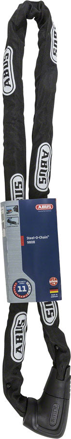 Load image into Gallery viewer, Abus  9808K/140 Steel-O-Chain Key Lock - Black
