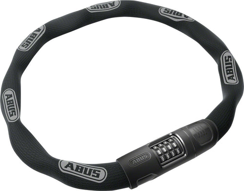 Abus 8808C Chain Lock - Combination 3.7 8mm Square Black