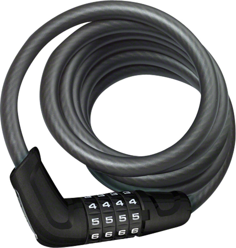 Load image into Gallery viewer, ABUS Tresor 6512 Combination Coiled Cable Lock 180cm x 12mm With Mount BLK
