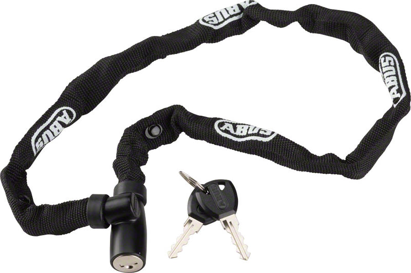 Load image into Gallery viewer, ABUS Keyed Web Chain Lock 1500: 60/4mm Black
