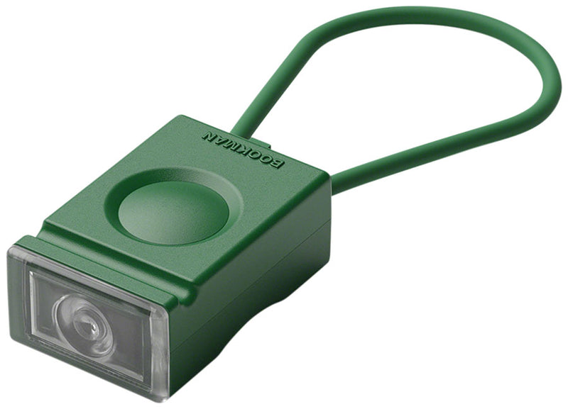 Load image into Gallery viewer, Bookman Block Headlight - Rechargable Green
