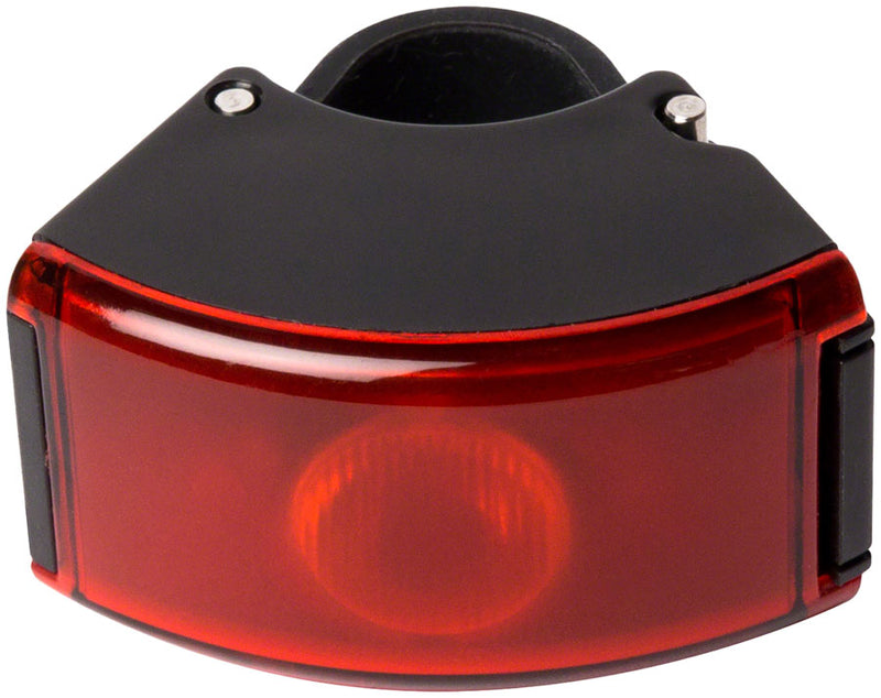 Load image into Gallery viewer, Bookman Curve Taillight - Rechargable Black/Black
