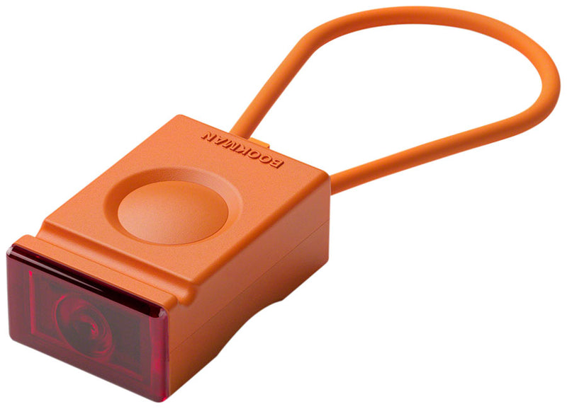 Load image into Gallery viewer, Bookman Block Taillight - Rechargable Orange
