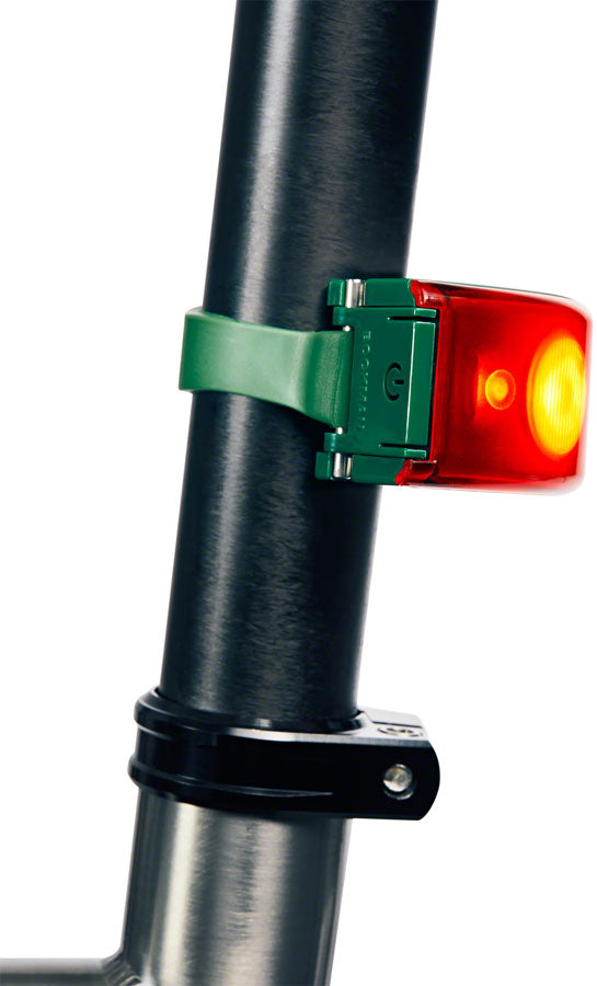 Load image into Gallery viewer, Bookman Curve Taillight - Rechargable Green
